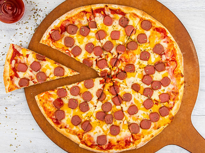 Hot Dog Pizza