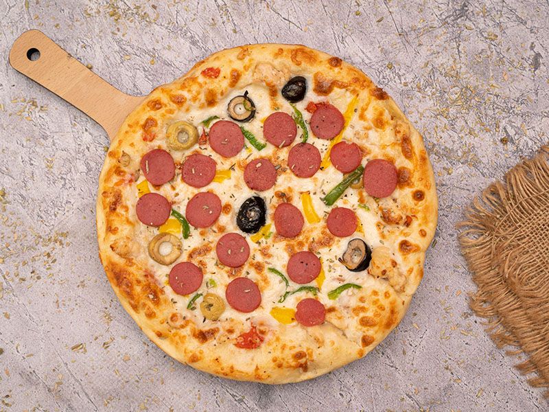 Hot Dog Pizza