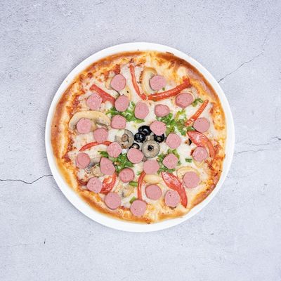 Hot Dog Pizza