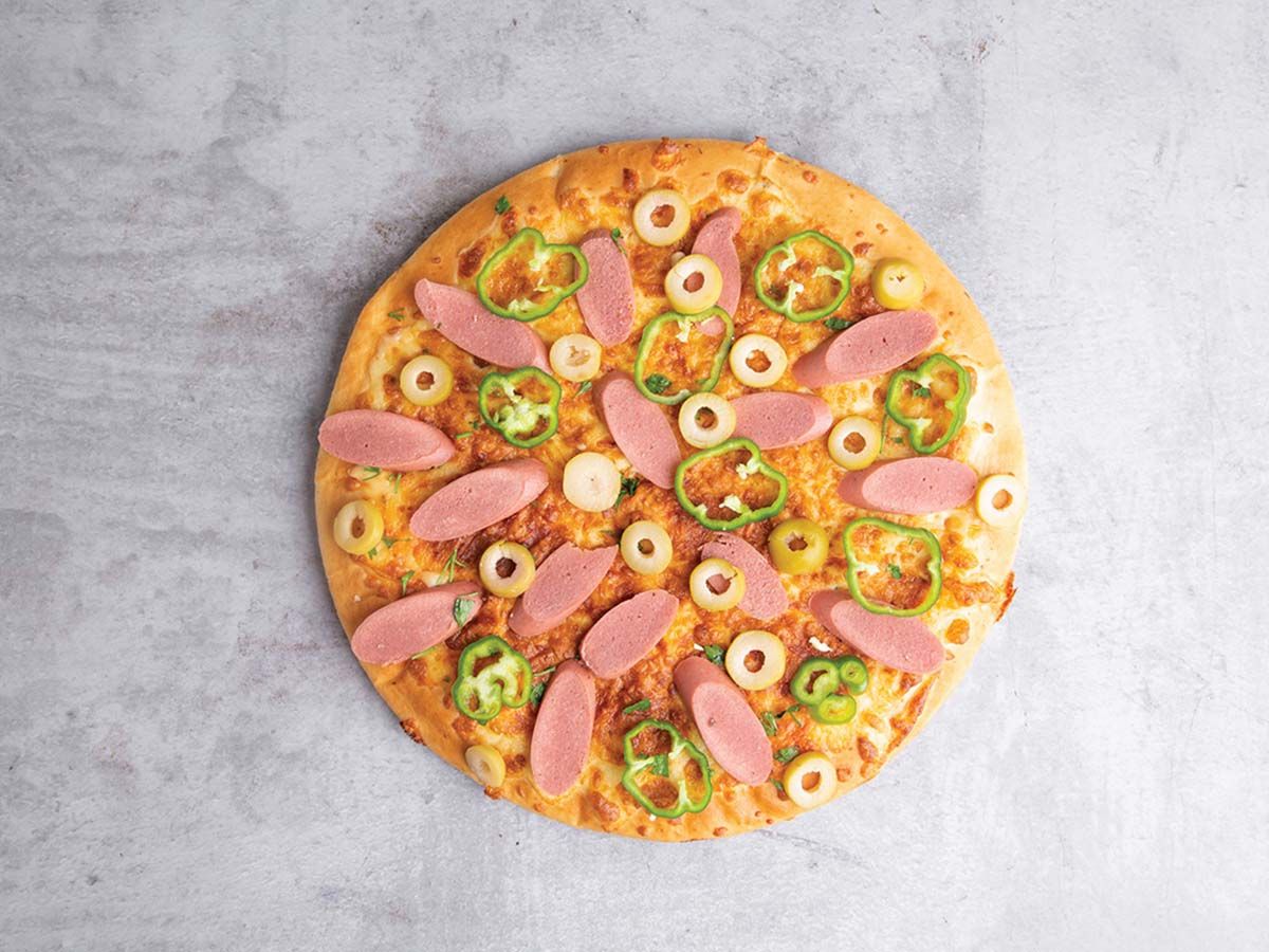 Hot Dog Pizza