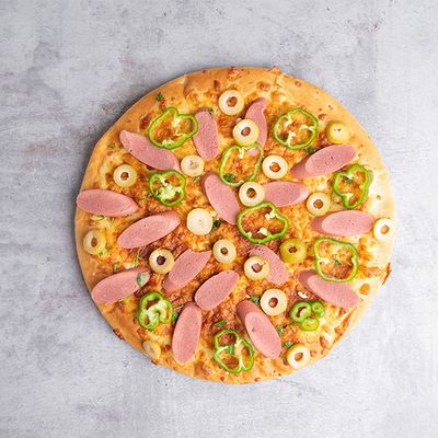 Hot Dog Pizza