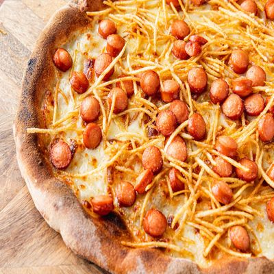 Hot Dog Pizza