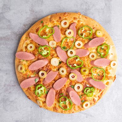 Hot Dog Pizza