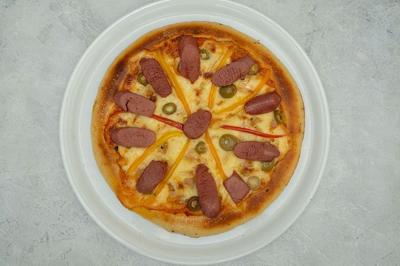Hot Dog Pizza