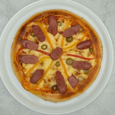 Hot Dog Pizza