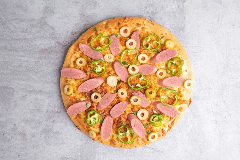 Hot Dog Pizza
