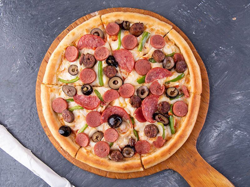 Hot Dog Pizza