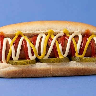 Hot Dog Meat and Chicken Sandwich