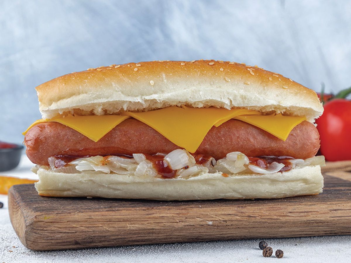 Hot dog sandwich