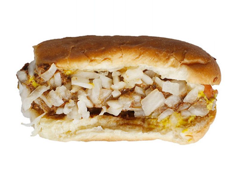 Hot Dog With Cheese Sandwich
