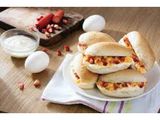 Hot Dog With Eggs Sandwich