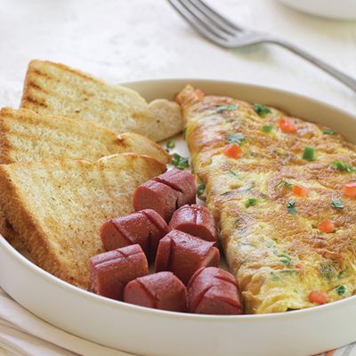 Hot Dog & Omelette
