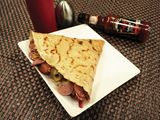 Hot Dog Crepe