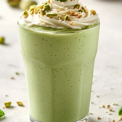 Hot Pistachio Matcha