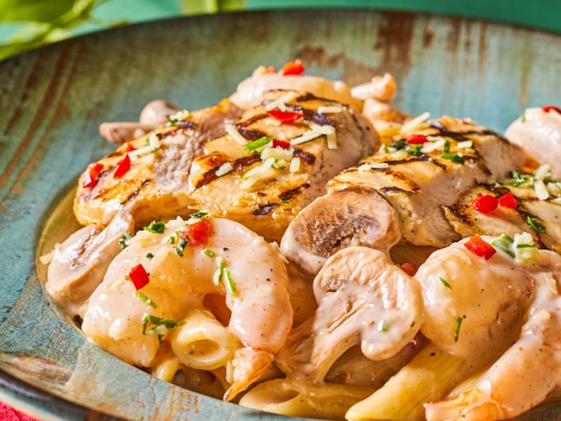 Hot Shrimp And Chicken