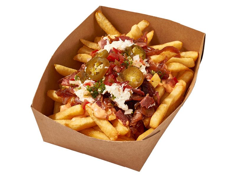 Hot And Loaded Fries