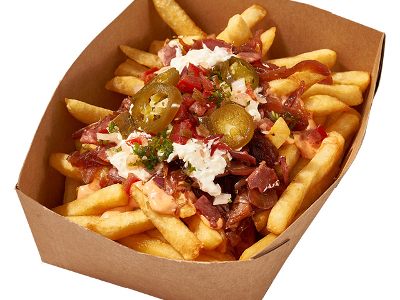 Hot And Loaded French Fries