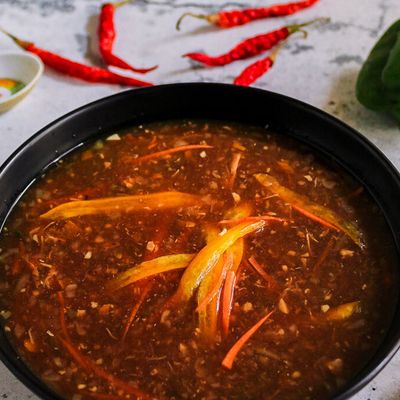 Hot and Sour Chicken Soup