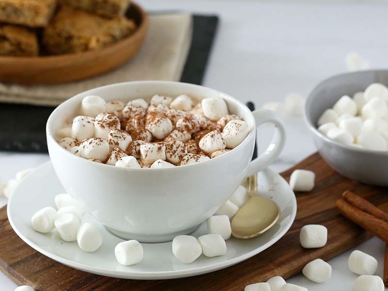 Hot Chocolate With Marshmallow