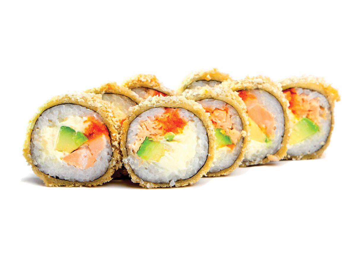 Hot crab roll