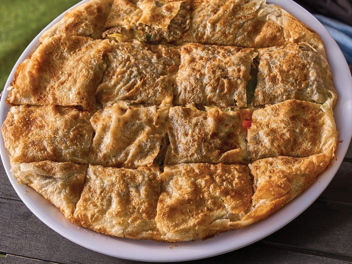 Hot Dog And Meat Pie