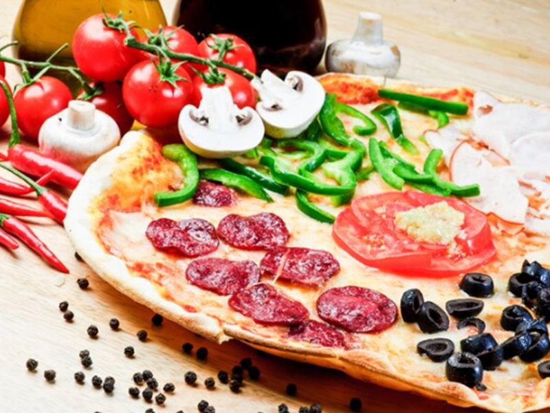 Hot Dog Pizza