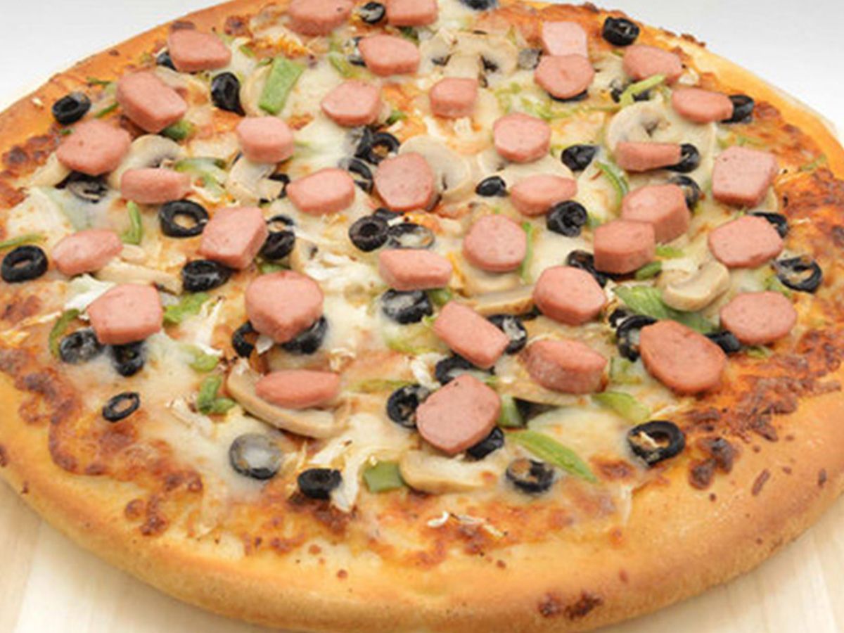 Hot dog Pizza