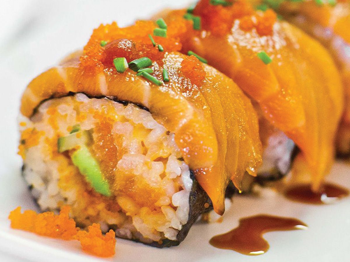 Hot flamingo roll 6 pcs