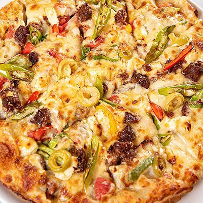 Hot Dog Oriental Pizza