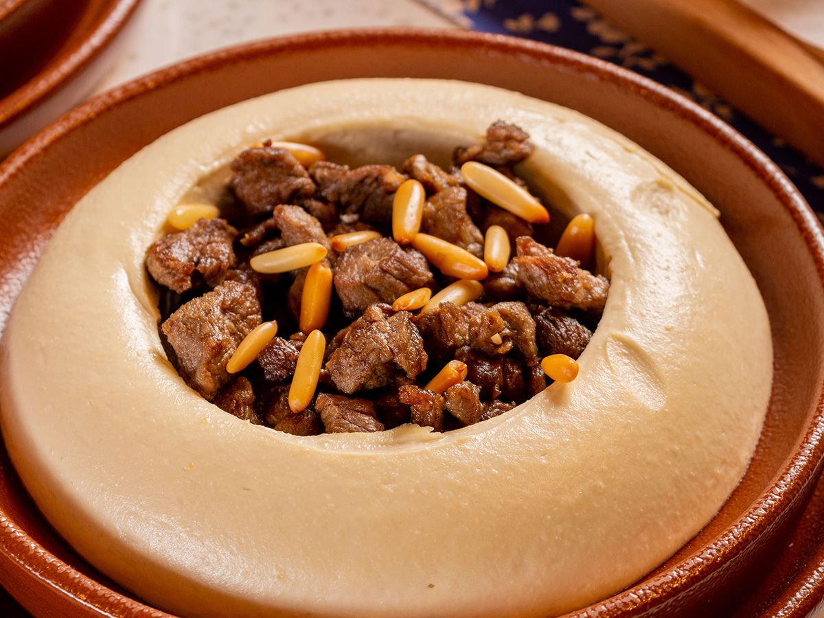 Meat Hommos