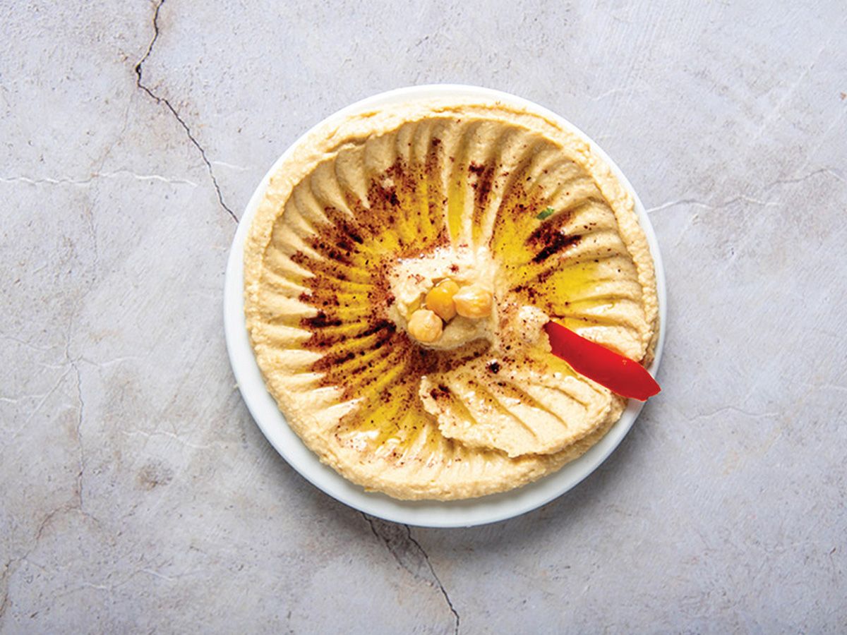 Hummus plain