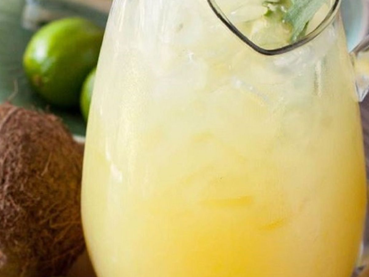 Iced Green Tea Colada