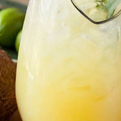 Iced Green Tea Colada