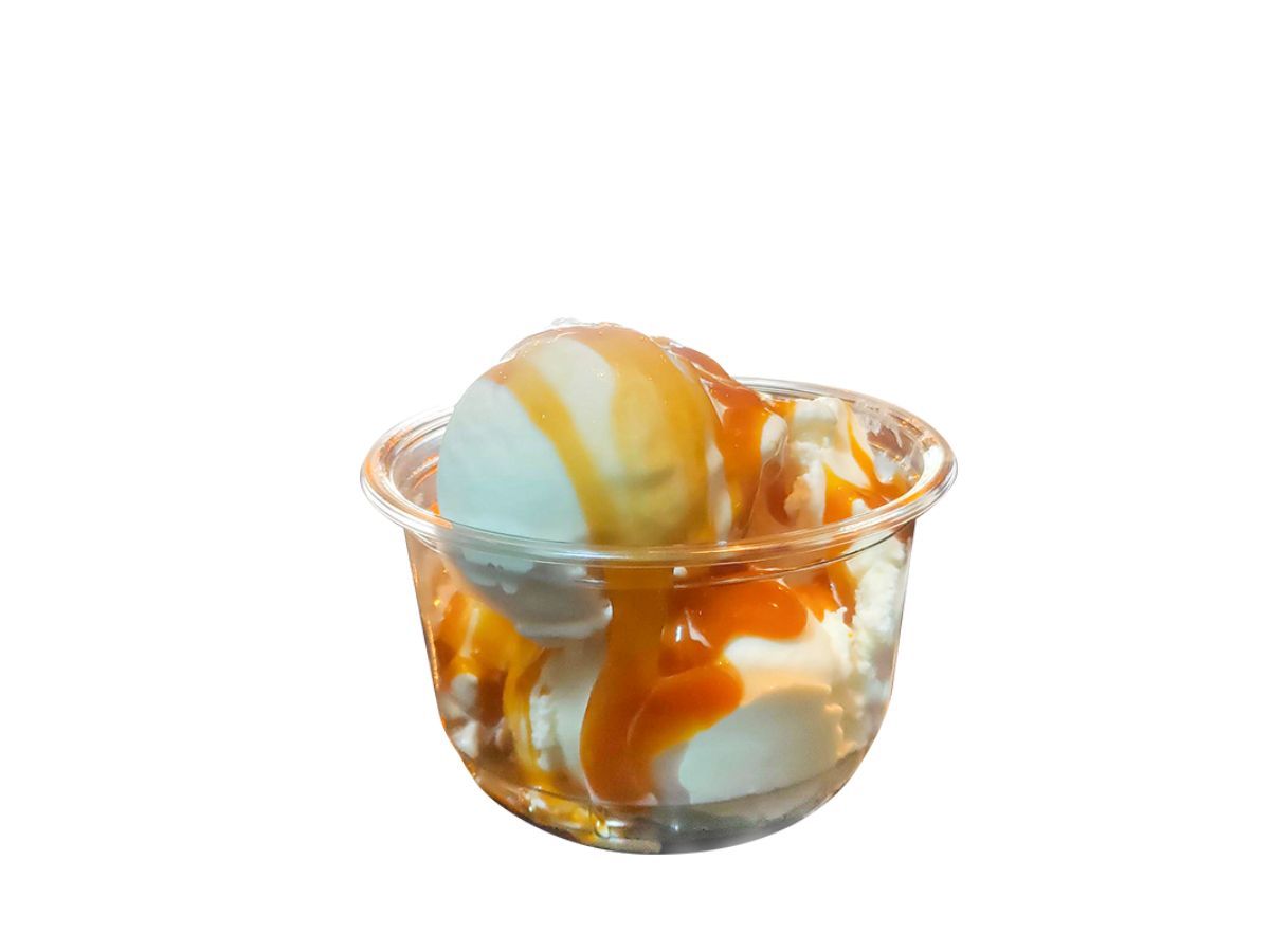 ice cream caramel