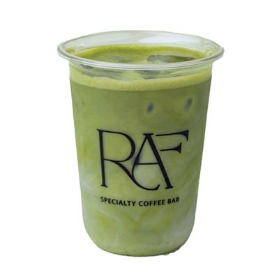 Matcha Salted Caramel Frappé
