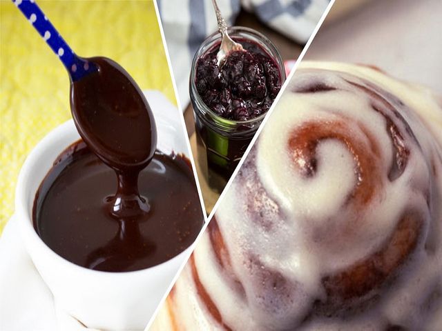 Chocolate Cinnabon With Berry