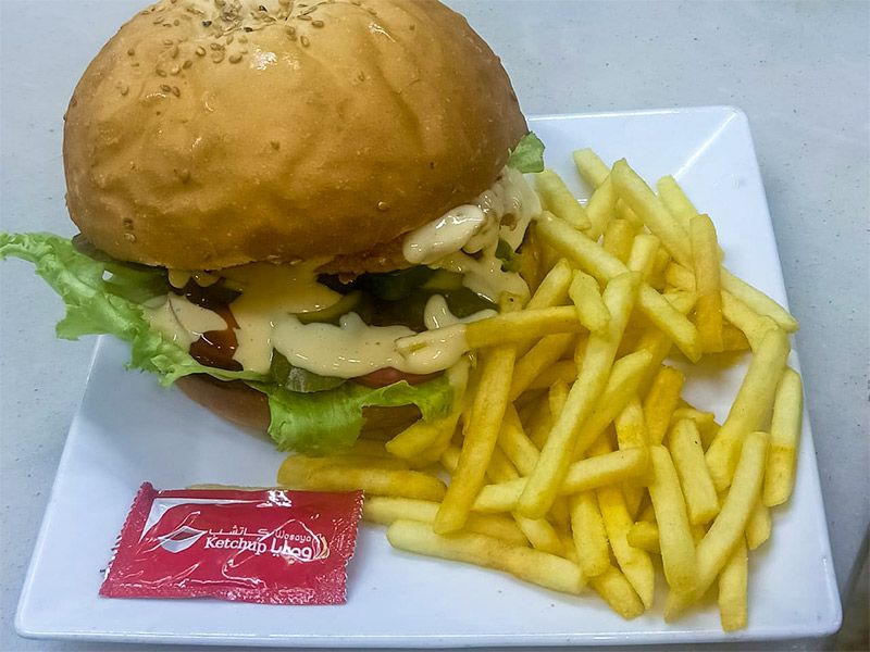 Eiffel Fried Chicken Sandwich