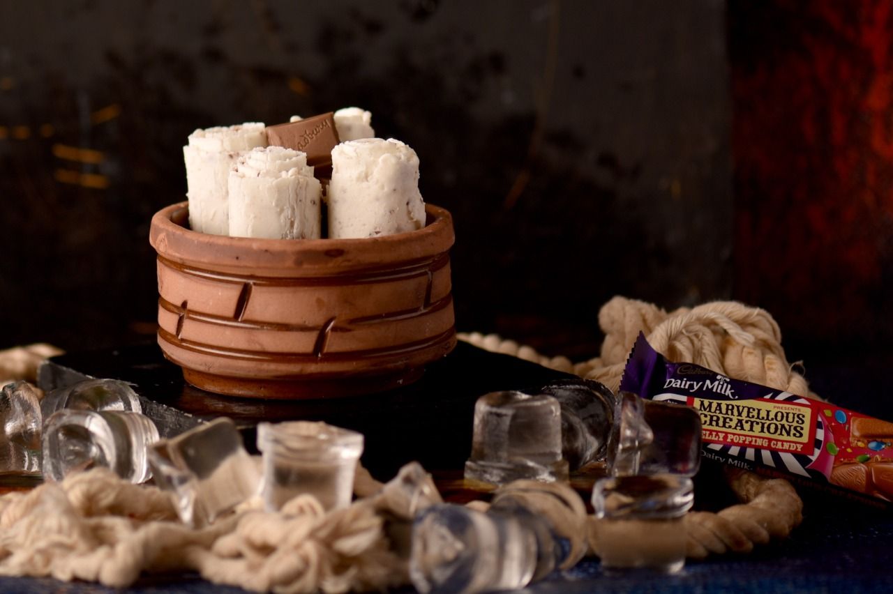 Cadbury Chocolate Ice Cream Roll