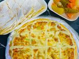 Italian Chicken Ranch Pizza With Small Sugar Pie Offer