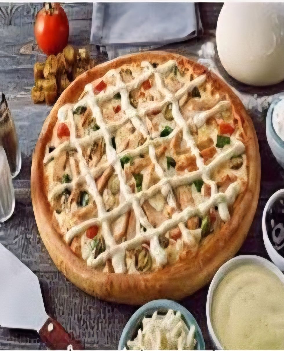 Chicken Ranch Pizza