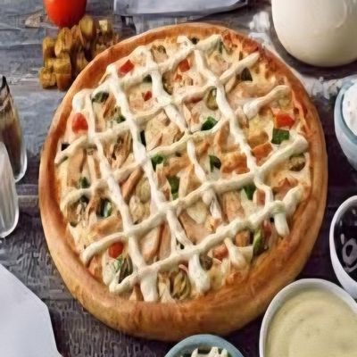بيتزا رانش دجاج