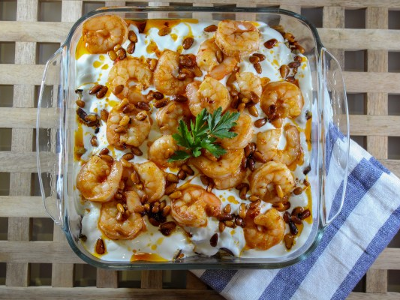 Shrimp Fatteh