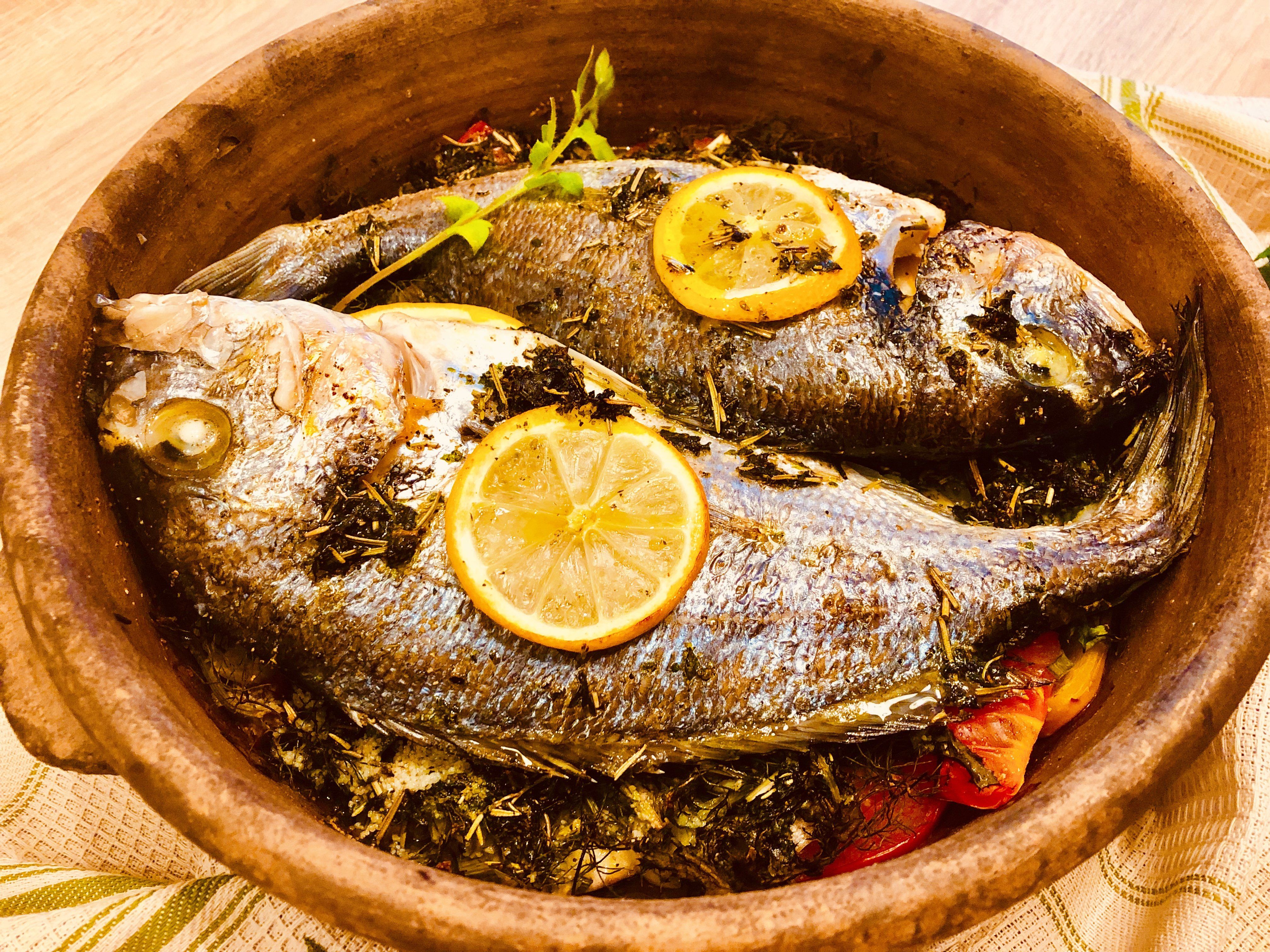 Gilthead Bream Fish meal