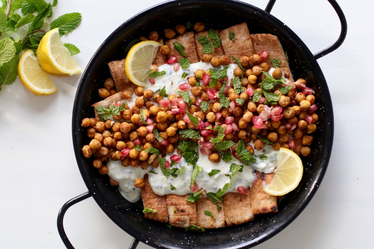 Chickpeas Platter