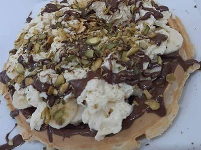 Waffle With Qeshta
