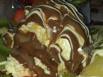 Nutella Chocolate Salad