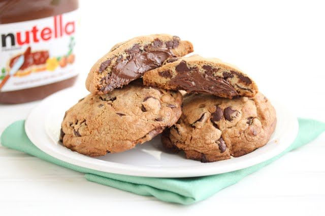 Nutella Chocolate Cookies