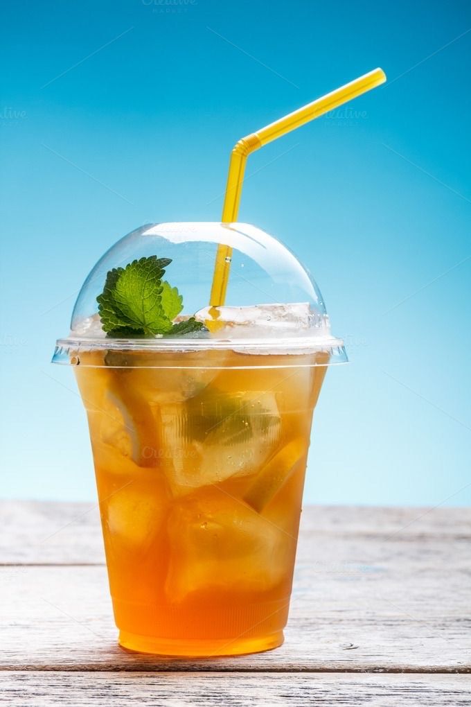 Passion Fruit Ice Tea