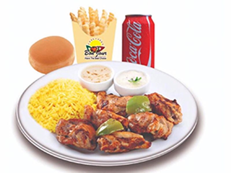 Shish Tawook Meal - 3 Pieces