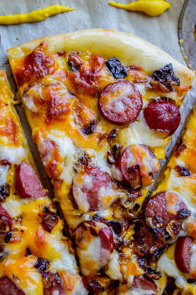 Hot Dog Pizza